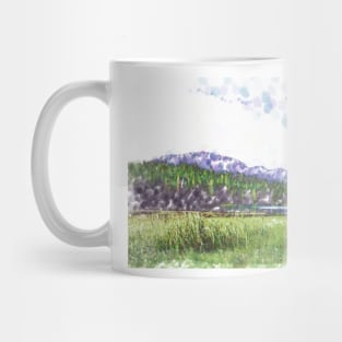 Mountain Meadow Tranquility Mug